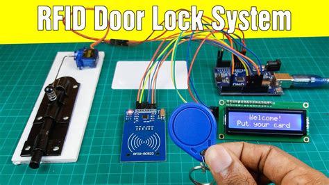 rfid door lock access control system kit electric lock new|rfid door lock circuit diagram.